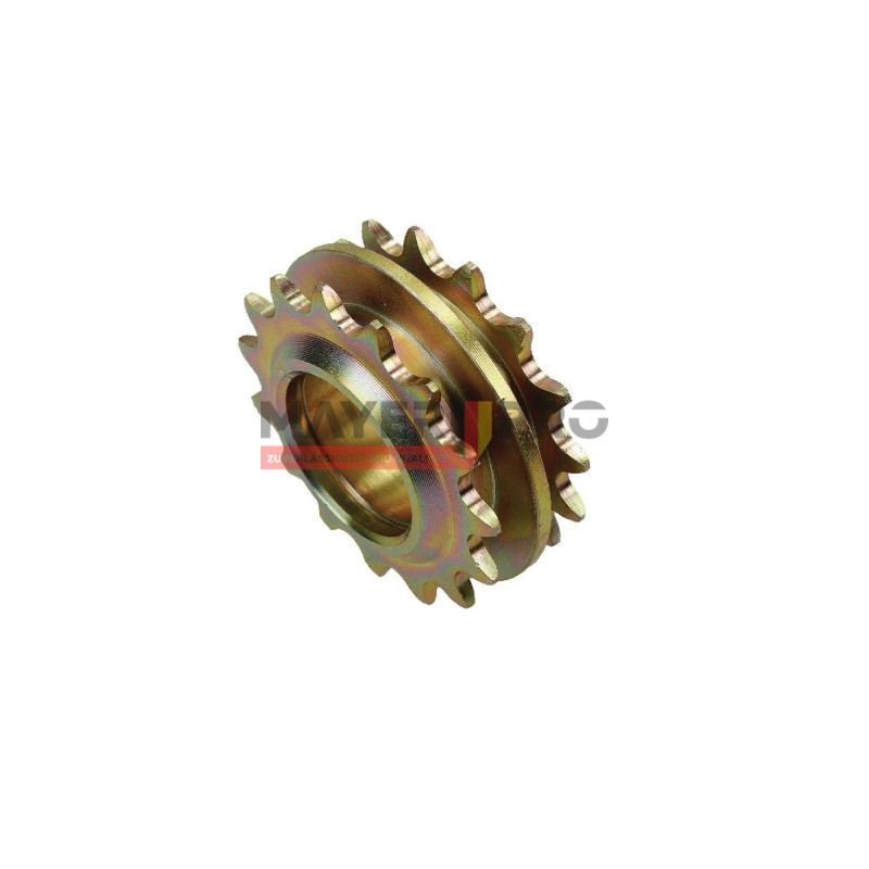 AC819889-M DOUBLE PIGNON DE CHAÎNE 15 DENTS