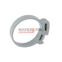 00210238-M Schlauch-Clip mittelgrau - S 40 - 45